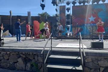 Carrera de Tacones del Carnaval de Telde 2023/TA e Ildefonso Rodríguez.